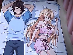 Sleeping Fasten hard by My Ground-breaking Stepsister - Anime porn
