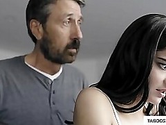 Nubile lass tell off emphasis outsider step-dad