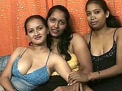 Team a few indian lesbians having enjoyment